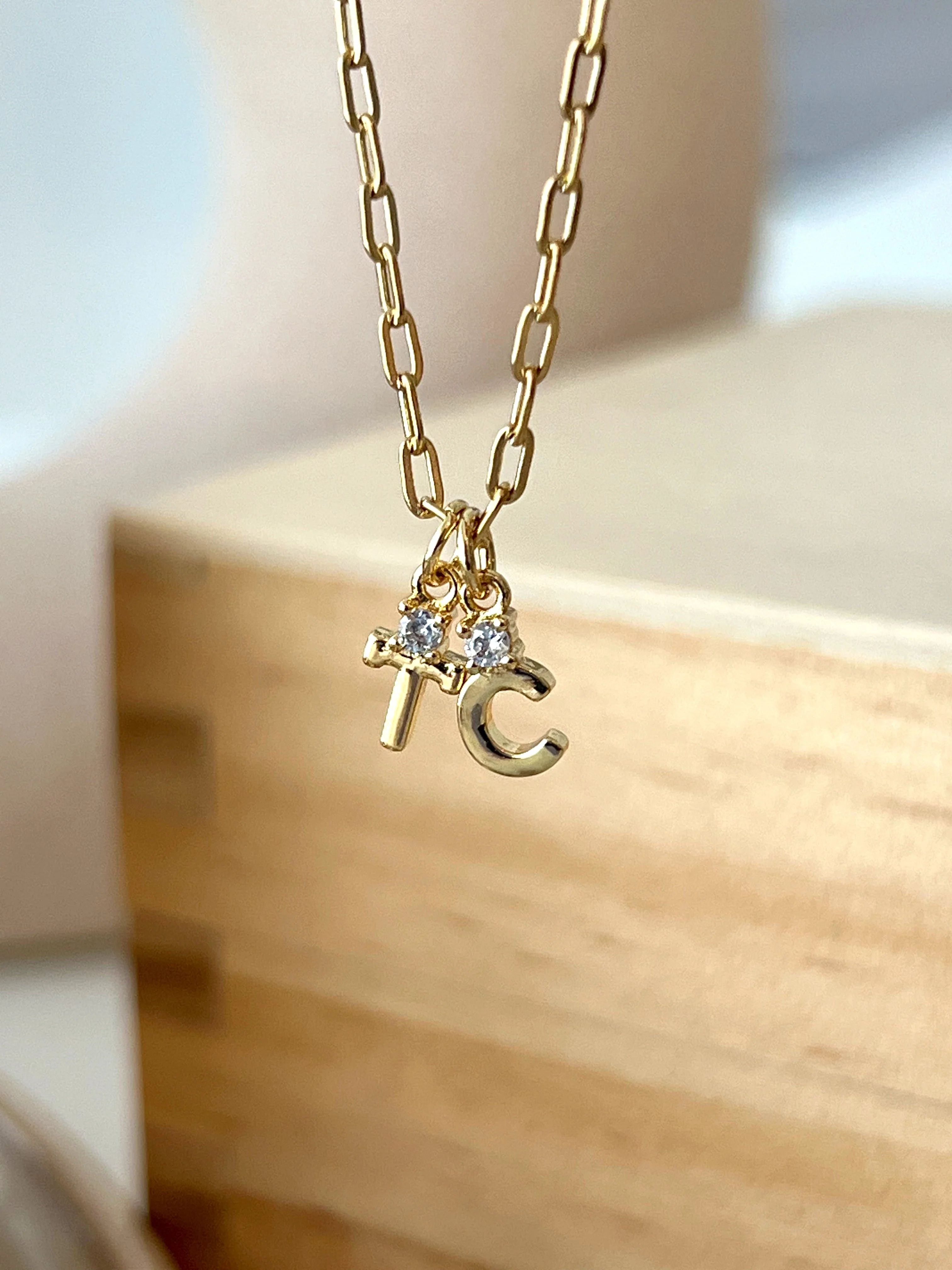Initial Charm Necklace - Image 11
