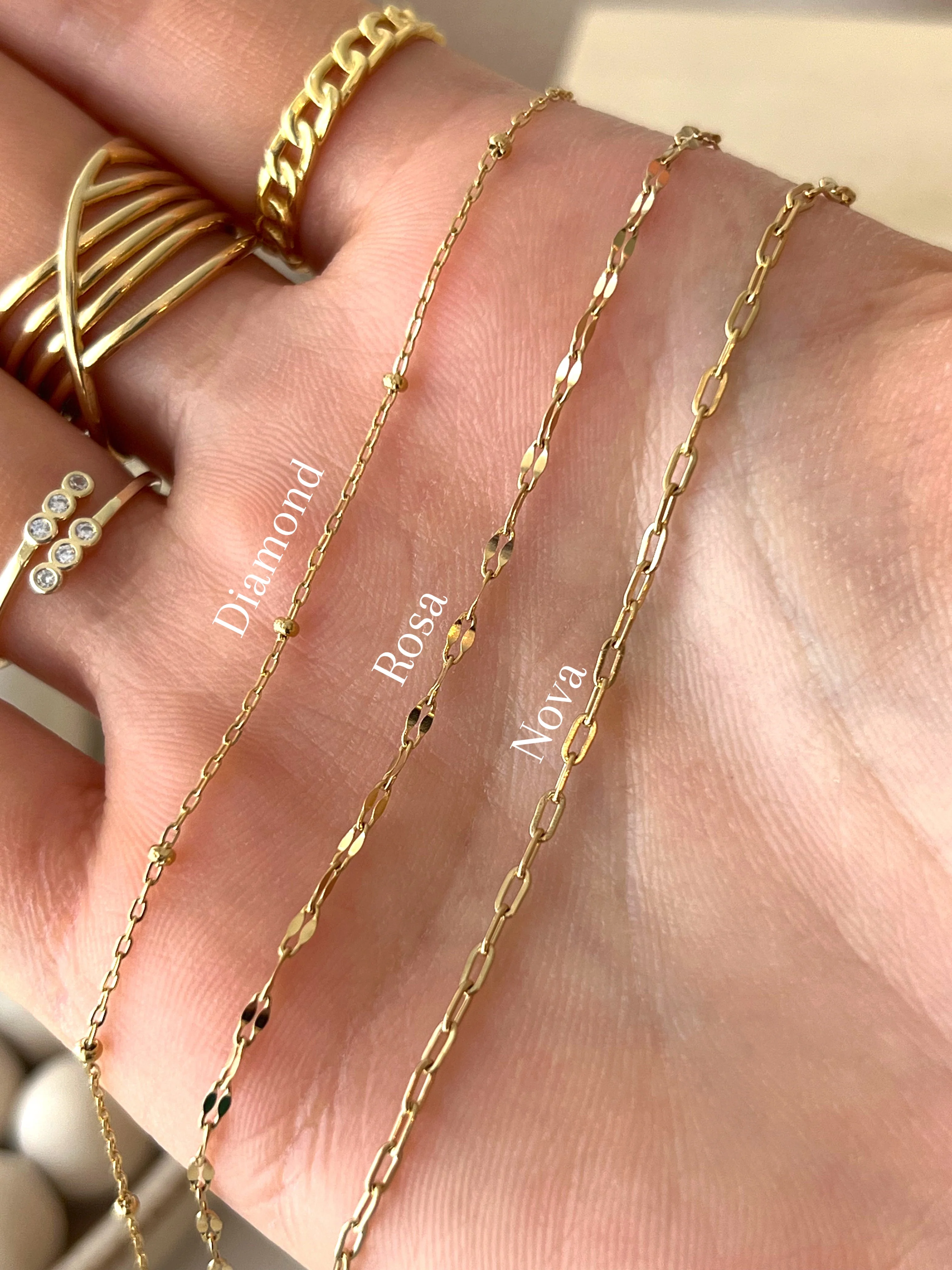 Initial Charm Necklace - Image 2