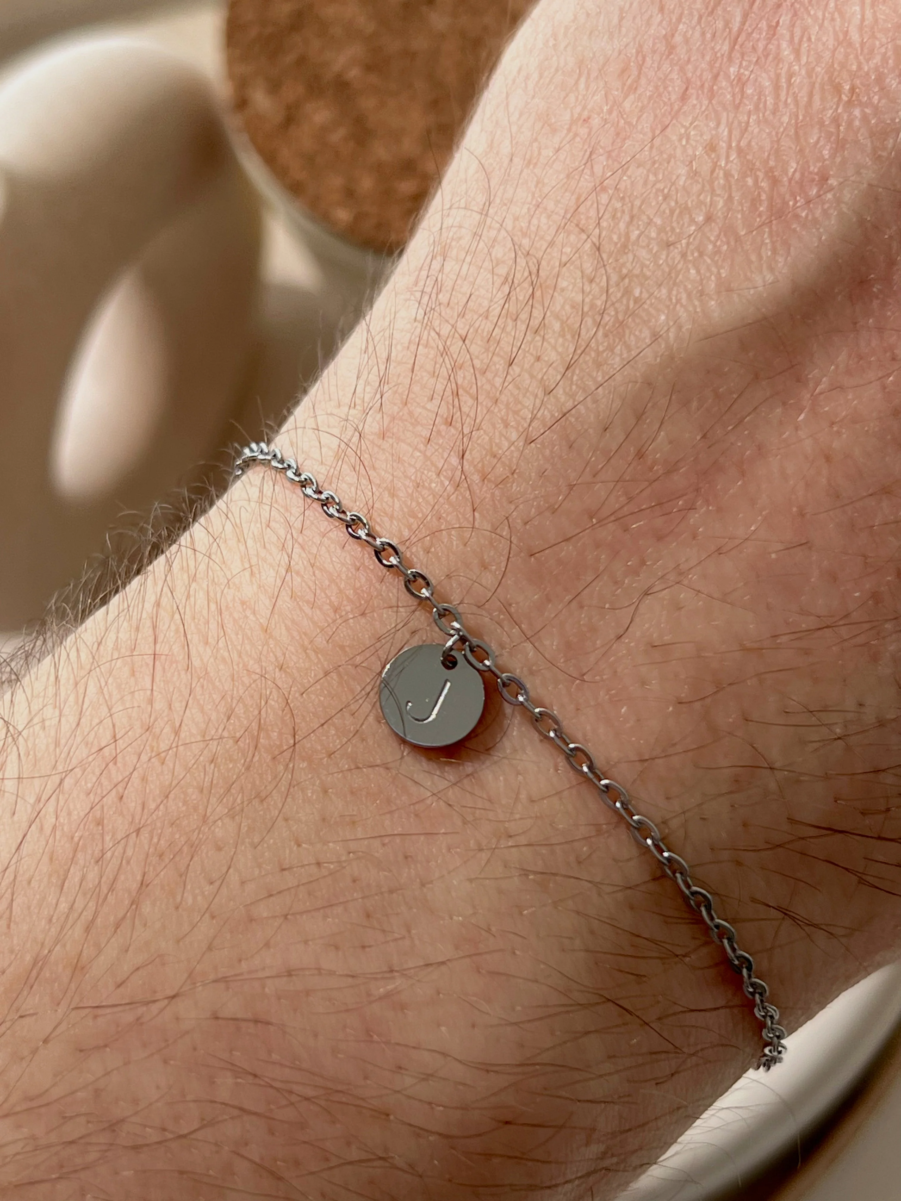 Initial Coin Bracelet - Image 2