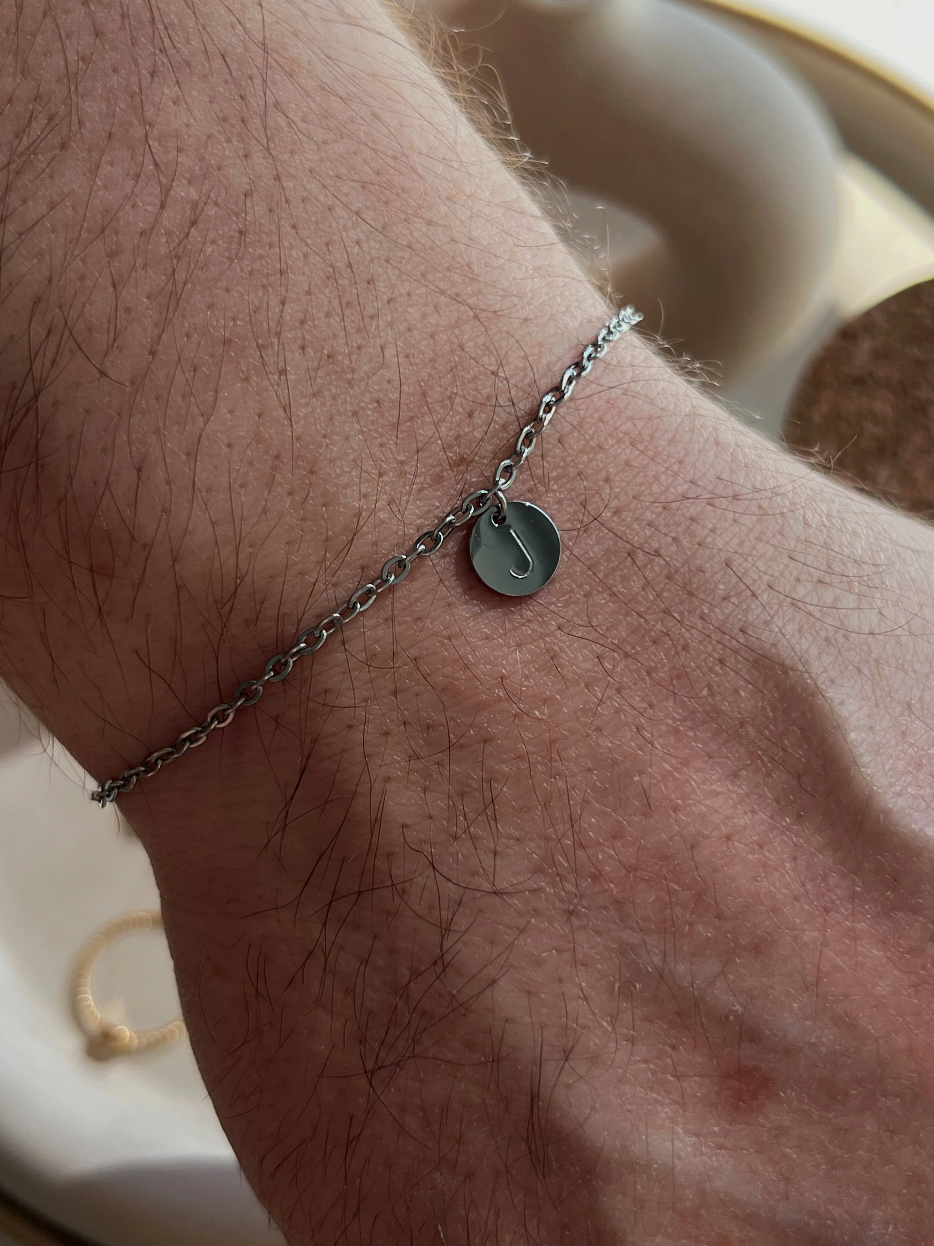 Initial Coin Bracelet - Image 6