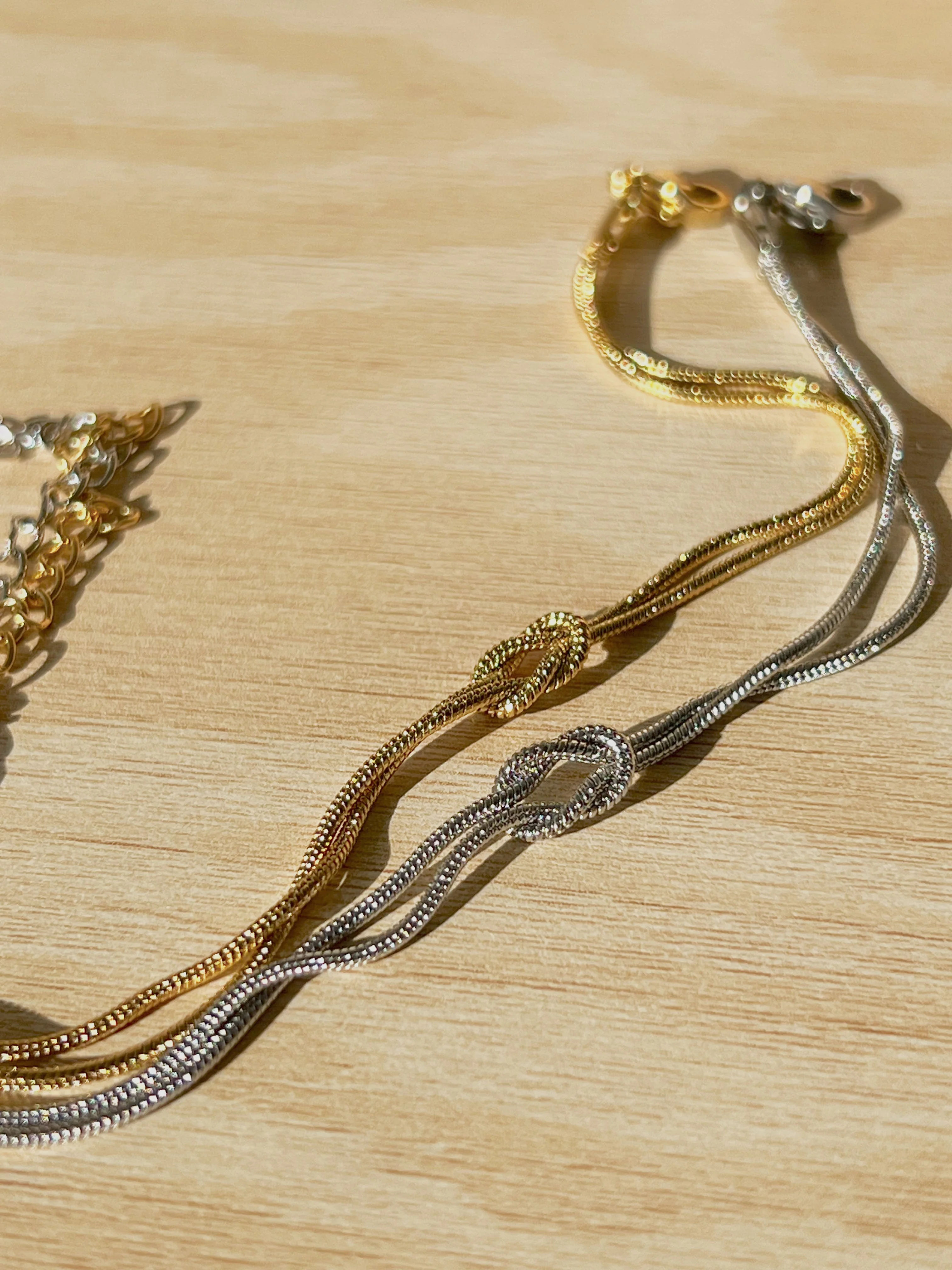Matching Knot Bracelet Set - Image 4
