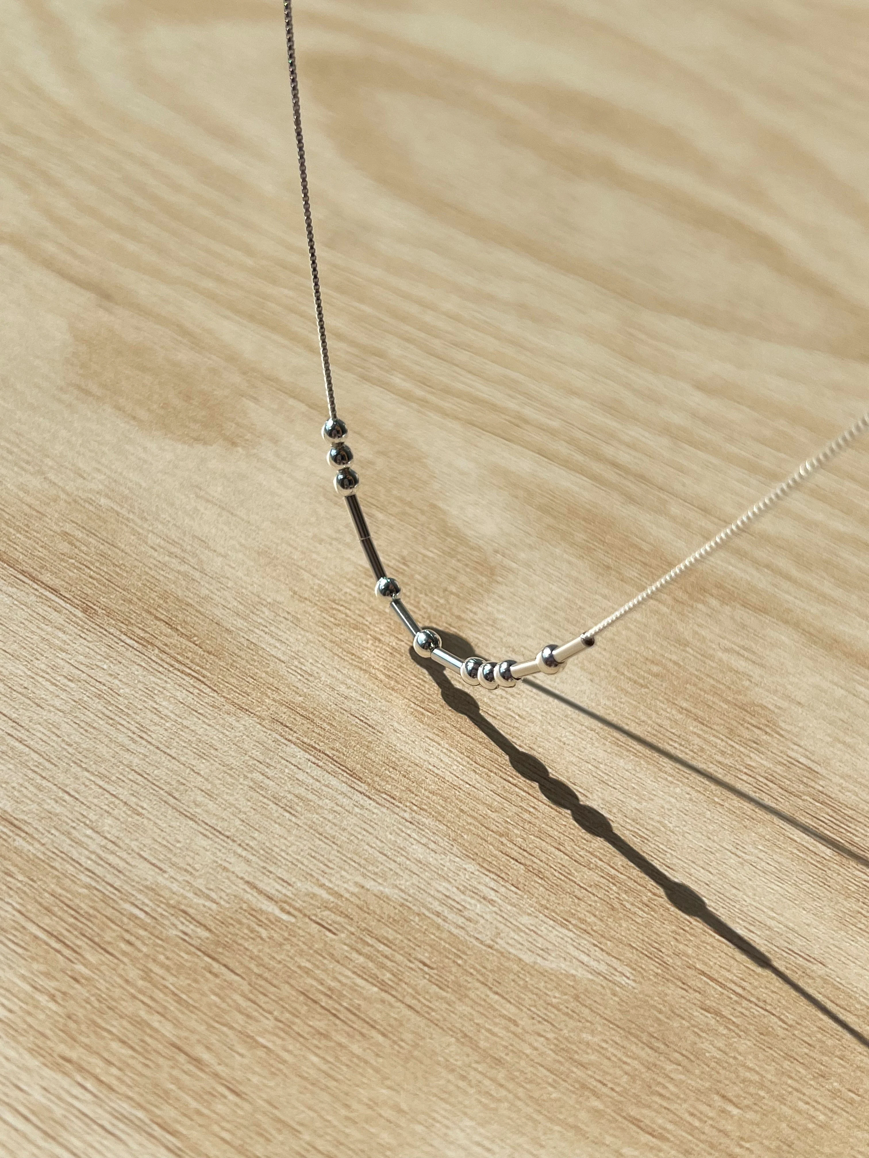 Tulas Shop Morse Code Necklace - Image 4